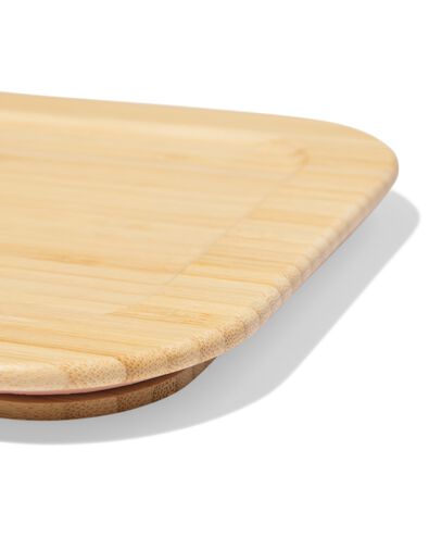 deksel maat L bamboe - 80810519 - HEMA