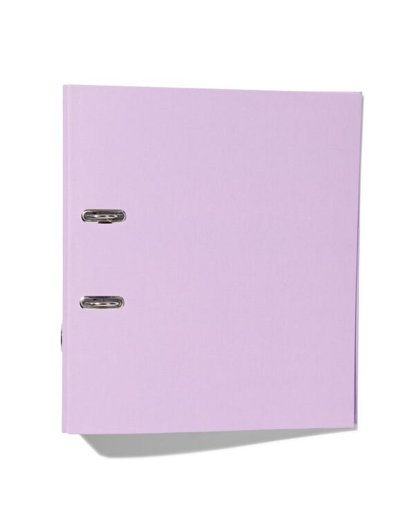 classeur 2 anneaux A4 lilas - 14850103 - HEMA