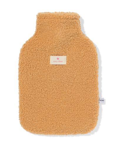 bouillotte 33 cm marron - 61100245 - HEMA