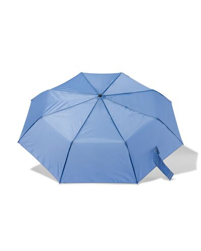 opvouwbare paraplu blauw - 16890019 - HEMA