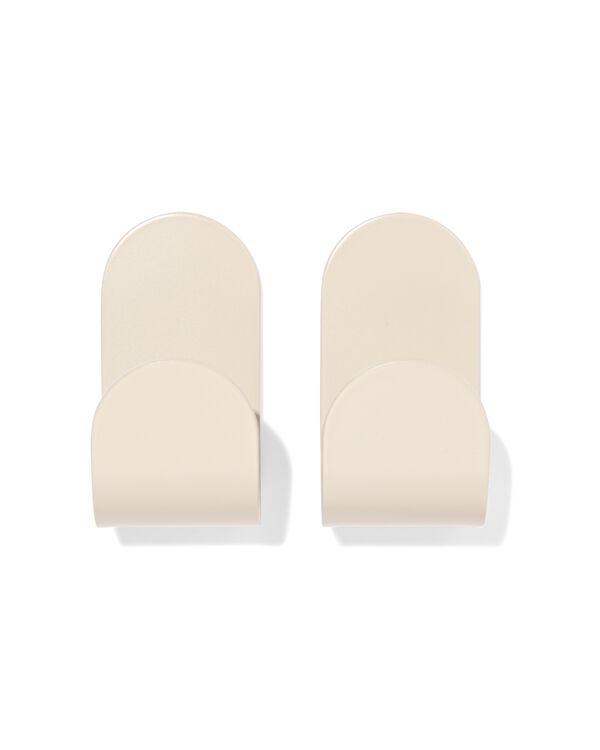 plakhaken zand - 2 stuks - 80330066 - HEMA
