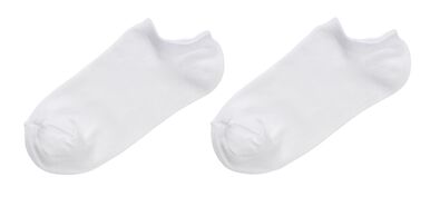 2 paires de socquettes femme modal blanc 35/38 - 4230341 - HEMA