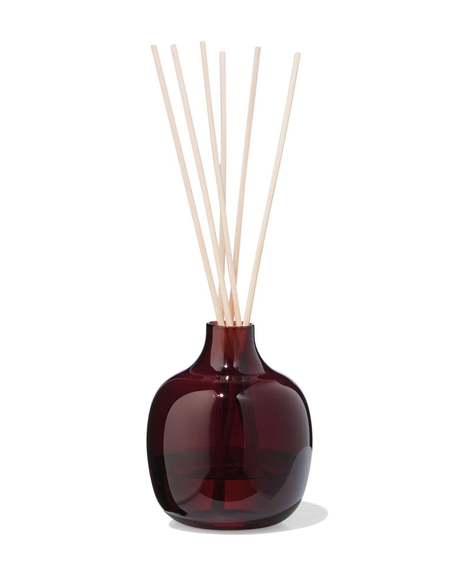 Vase für Duftstäbchen, ⌀ 8,4 x 10 cm, Glas, braun - 13507541 - HEMA