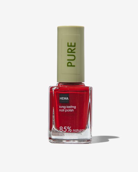 vernis à ongles pure long lasting 78 superpower red - 11240278 - HEMA