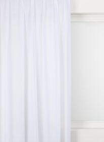 tissu pour rideau voile basique blanc blanc - 1000015730 - HEMA
