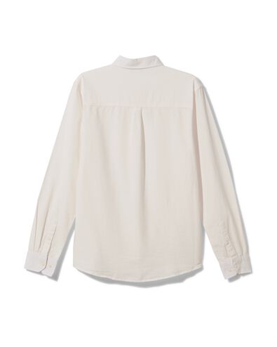 heren oxford overhemd wit - 1000030209 - HEMA