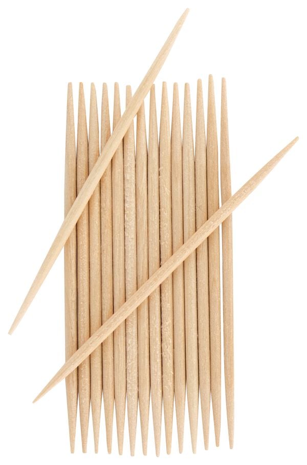 cocktailprikkers hout - 200 stuks - 80830098 - HEMA
