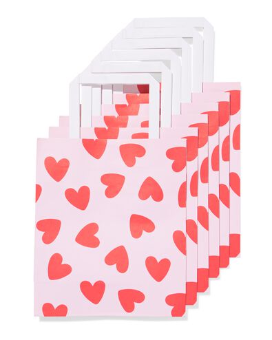 Geschenkt&uuml;ten M, Herz &ndash; 6 St&uuml;ck - 14710293 - HEMA