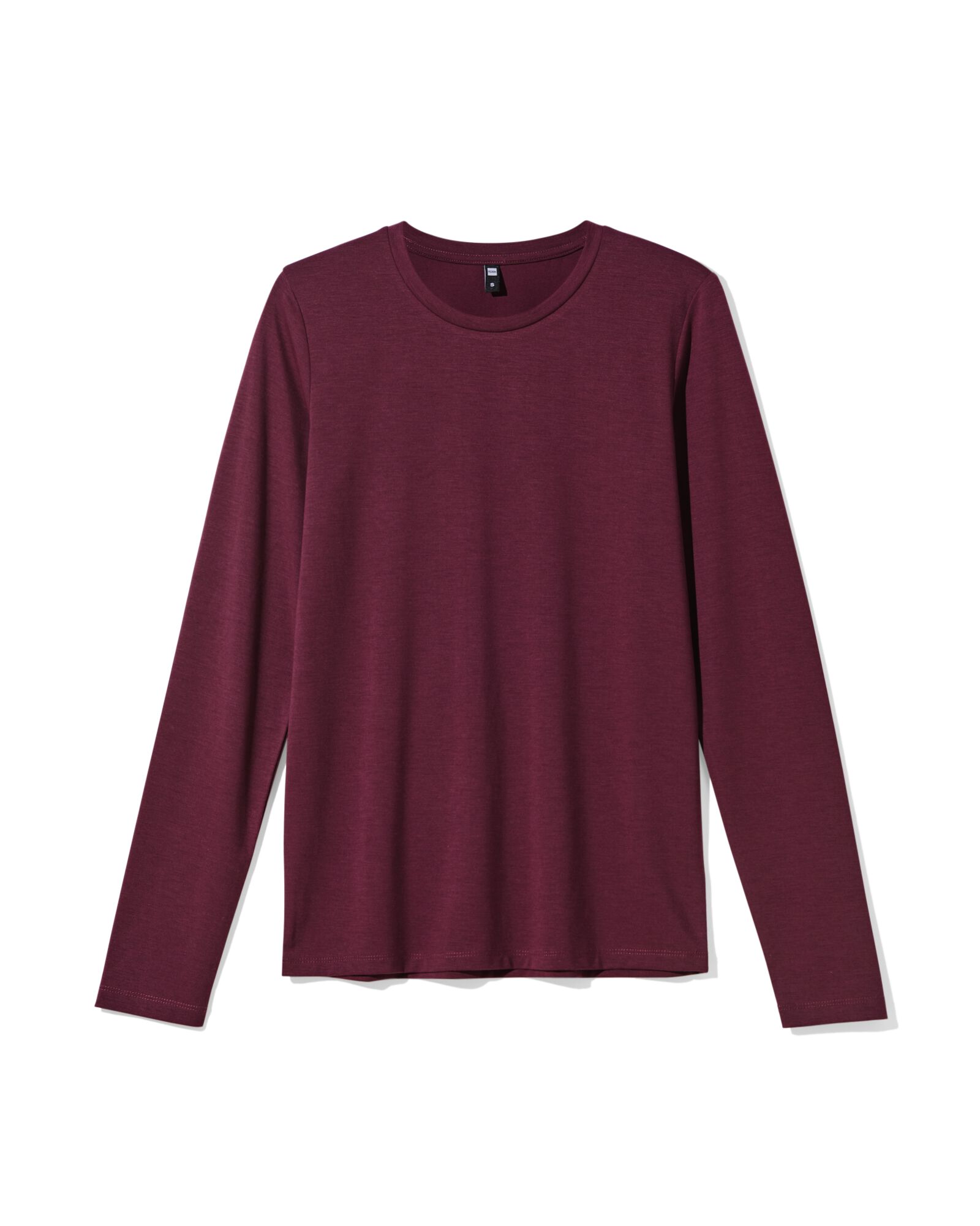 Damen-T-Shirt Lona, Jersey bordeauxrot - 36206580BURGUNDYRED - HEMA