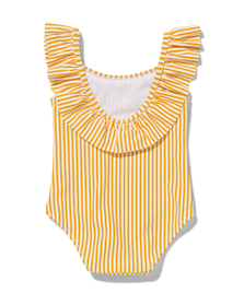 maillot de bain bébé rayures jaune jaune - 1000030689 - HEMA
