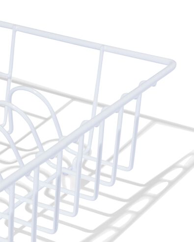 &eacute;gouttoir &agrave; vaisselle 30x45x10,5cm m&eacute;tal blanc - 20500193 - HEMA