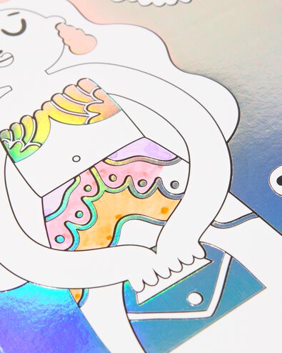 kleurboek A5 zeemeerminnen - 15900405 - HEMA