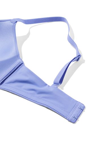 vorgeformter BH, ohne Bügel, recycelte Mikrofaser blau - 21810310BLUE - HEMA