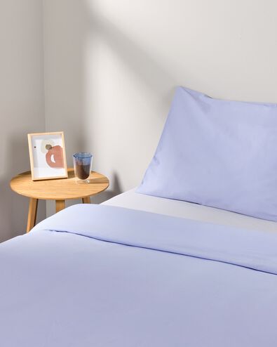 housse de couette 140x200/220 coton doux lavande - 5750170 - HEMA