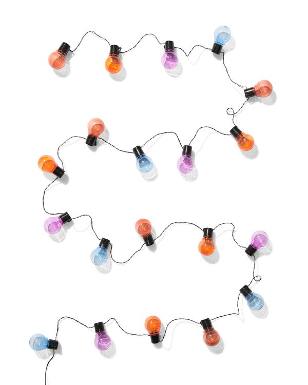 guirlande lumineuse de 7 m avec 20 lumi&egrave;res de couleur pour l'int&eacute;rieur et l'ext&eacute;rieur - 41840228 - HEMA