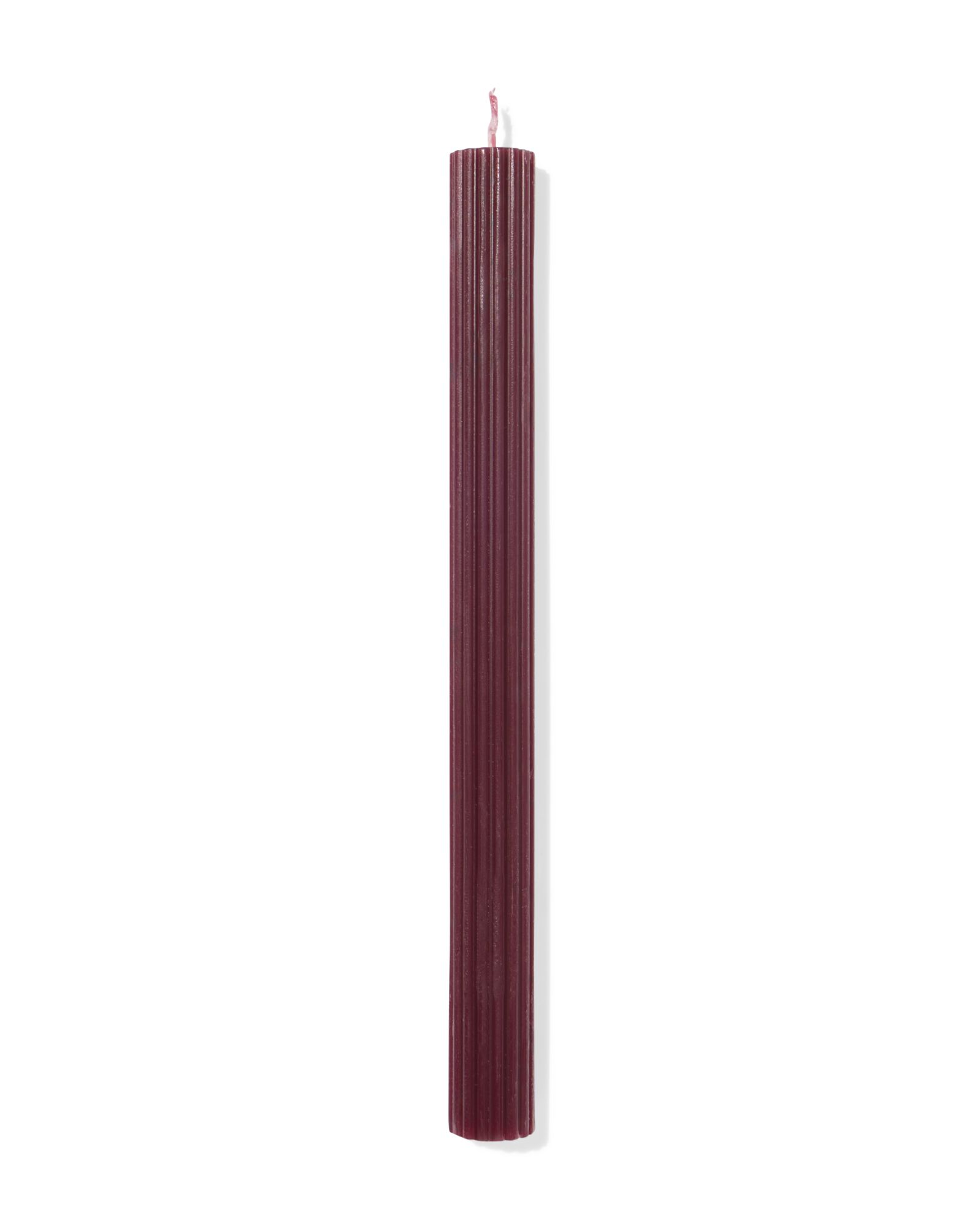 huishoudkaars &Oslash;2.2x24cm reli&euml;f aubergine - 13504082 - HEMA