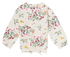 baby sweater met bloemen gebroken wit - 1000028629 - HEMA