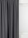 tissu pour rideaux andria donkergrijs donkergrijs - 1000015919 - HEMA