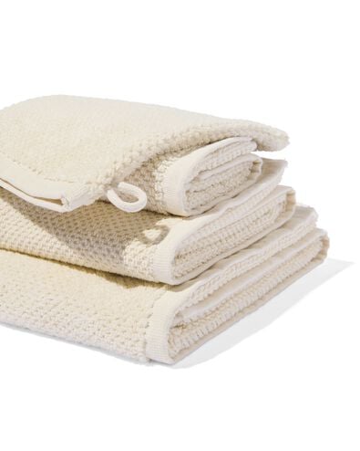Handtuch, recycelt, Baumwolle ecru ecru - 2000000084 - HEMA