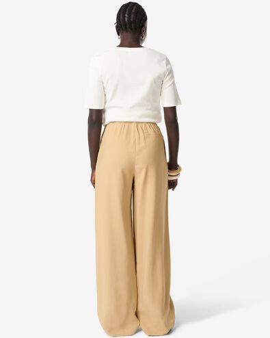 Damenhose Sarie, weites Bein sandfarben sandfarben - 36207060SAND - HEMA