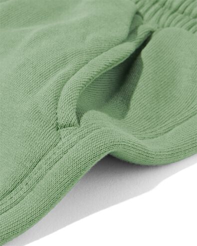 2 shorts sweat bébé vert 98 - 33109357 - HEMA