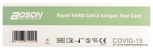 Boson SARS-CoV-2 Rapid Antigen Corona zelftest - 12000046 - HEMA
