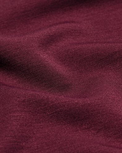 pantalon femme Elly regular fit jersey bordeaux S - 36206861 - HEMA