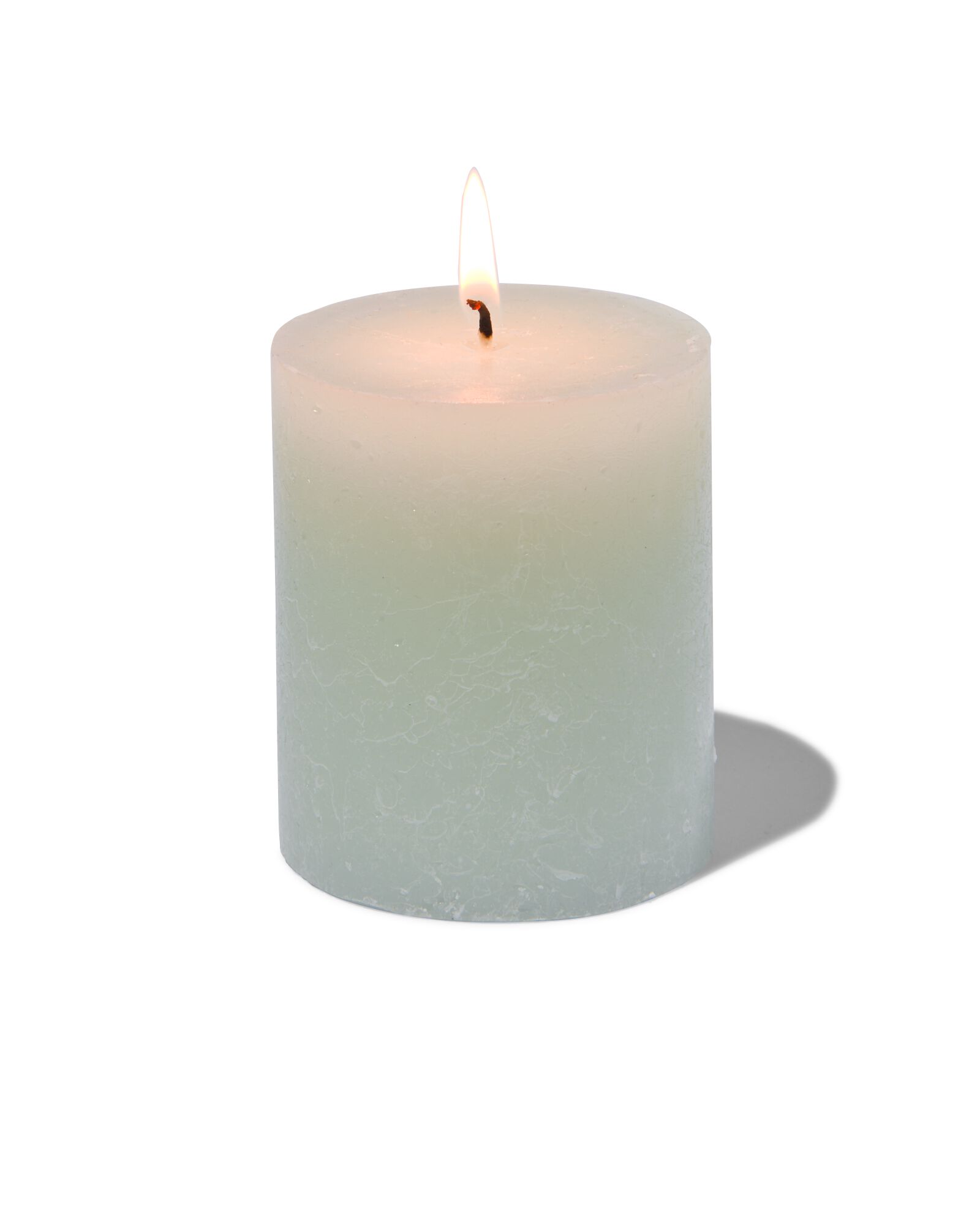 bougie rustique &Oslash;7x8 vert clair vert clair 7 x 8 - 13503181 - HEMA