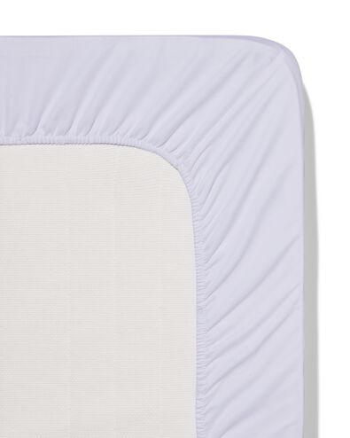 drap-housse surmatelas 180x200cm coton h&ocirc;tel satin blanc - 5180117 - HEMA