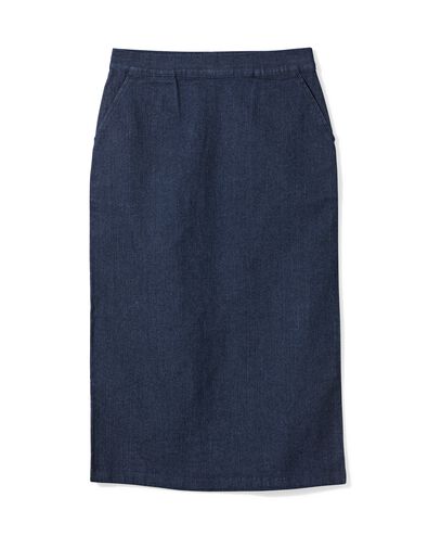 Damenrock Simone, Midil&auml;nge  dunkelblau dunkelblau - 36205220DARKBLUE - HEMA