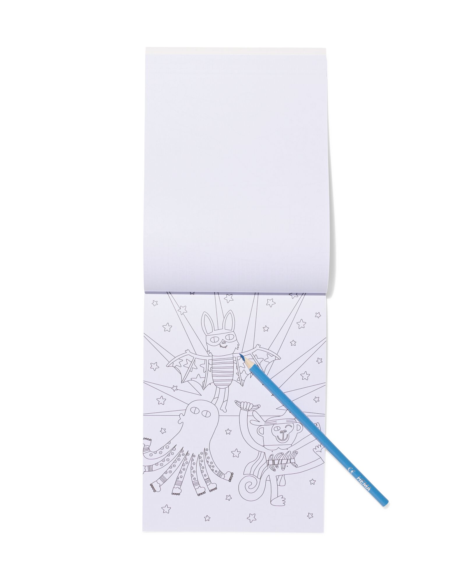 livre de coloriage A5 avec autocollants de super-h&eacute;ros - 15900462 - HEMA