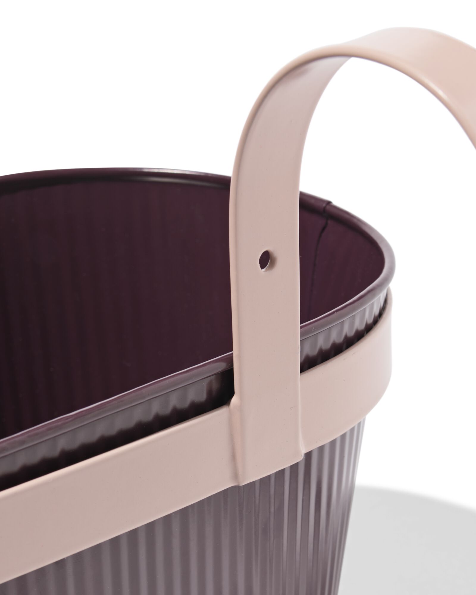 jardini&egrave;re balcon 40x13x21cm avec crochet violet - 41822238 - HEMA