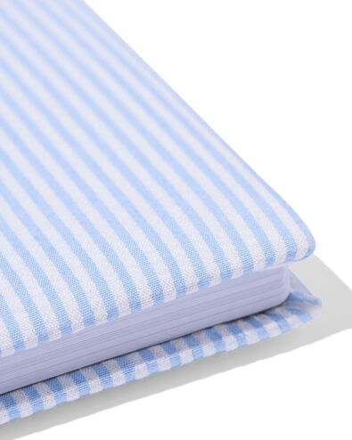 Notizbuch A5 liniert Stoff - 14102205 - HEMA