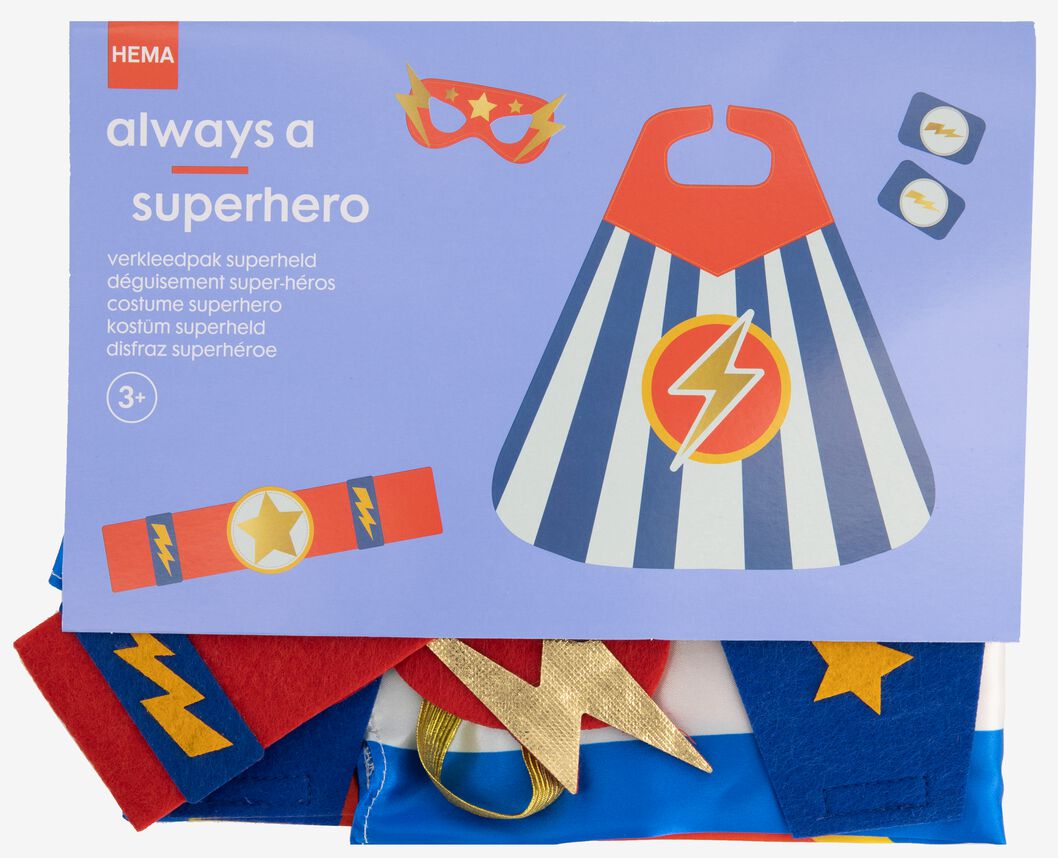 déguisement super-héros enfant - 15150106 - HEMA