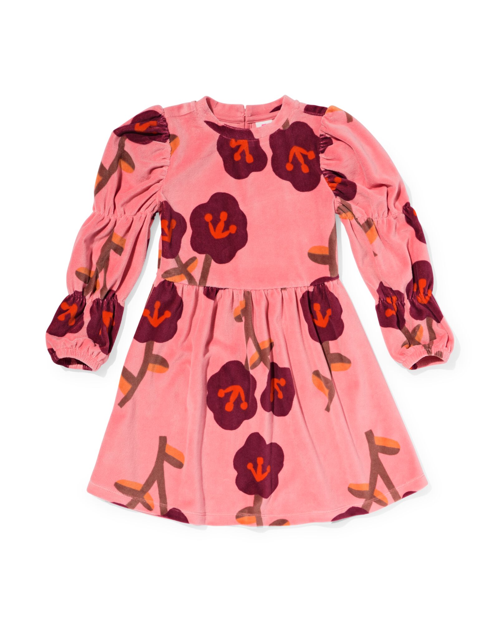 robe enfant fleurs rose - 30836101PINK - HEMA