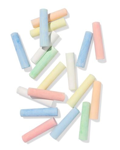 stoepkrijt - 52 stuks - 15800303 - HEMA