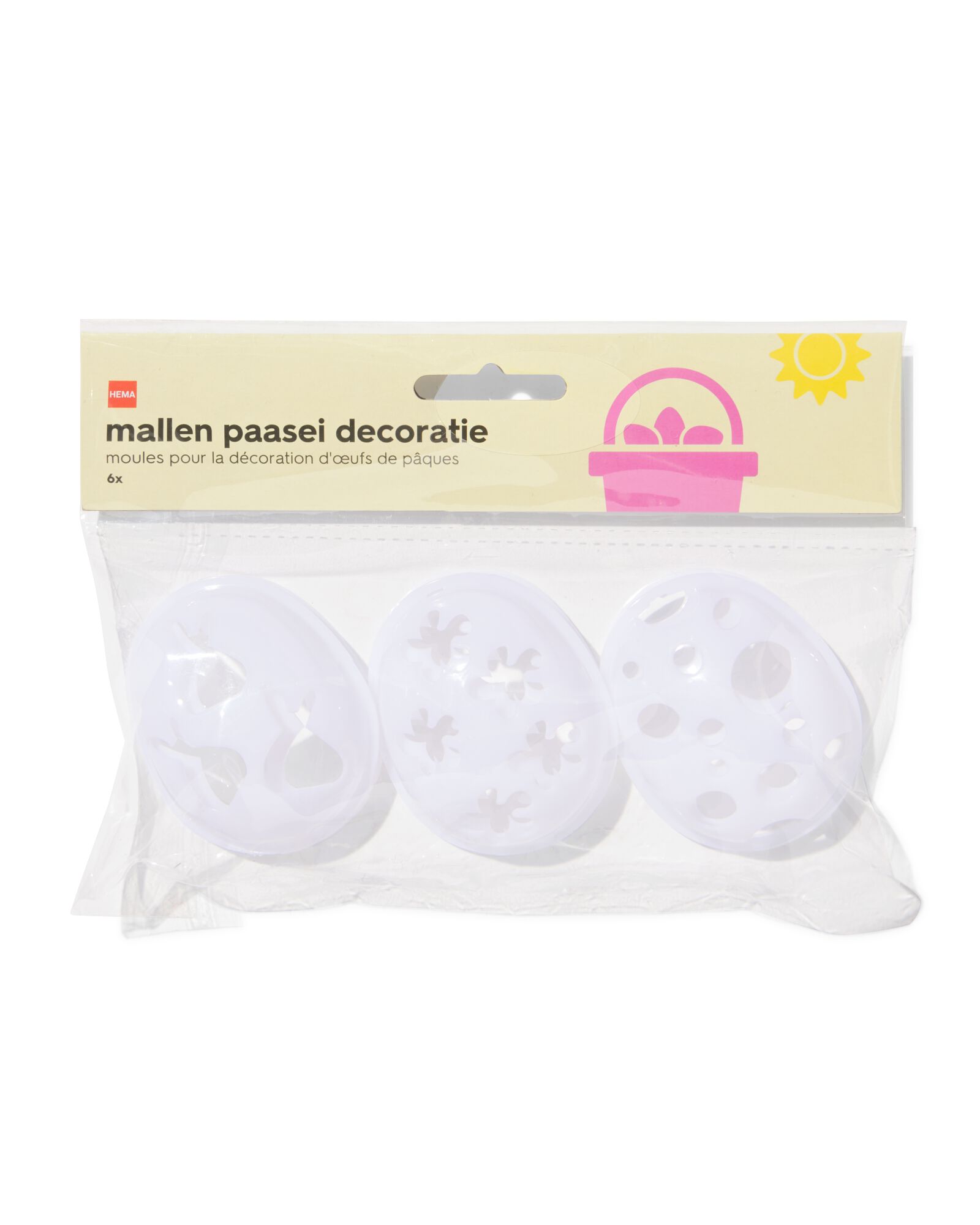 Eier-Malschablonen - 6 St&uuml;ck - 25830103 - HEMA