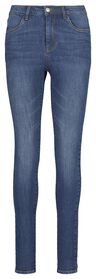 jean femme - modèle skinny bleu moyen bleu moyen - 1000018243 - HEMA