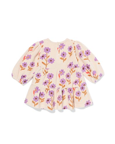 Kinderkleid mit Blumen ecru - 33045670ECRU - HEMA