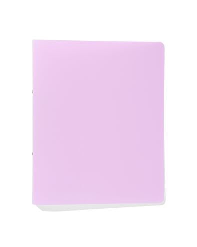 ringbandmap 2-rings A4 flexibel lila - 14850112 - HEMA
