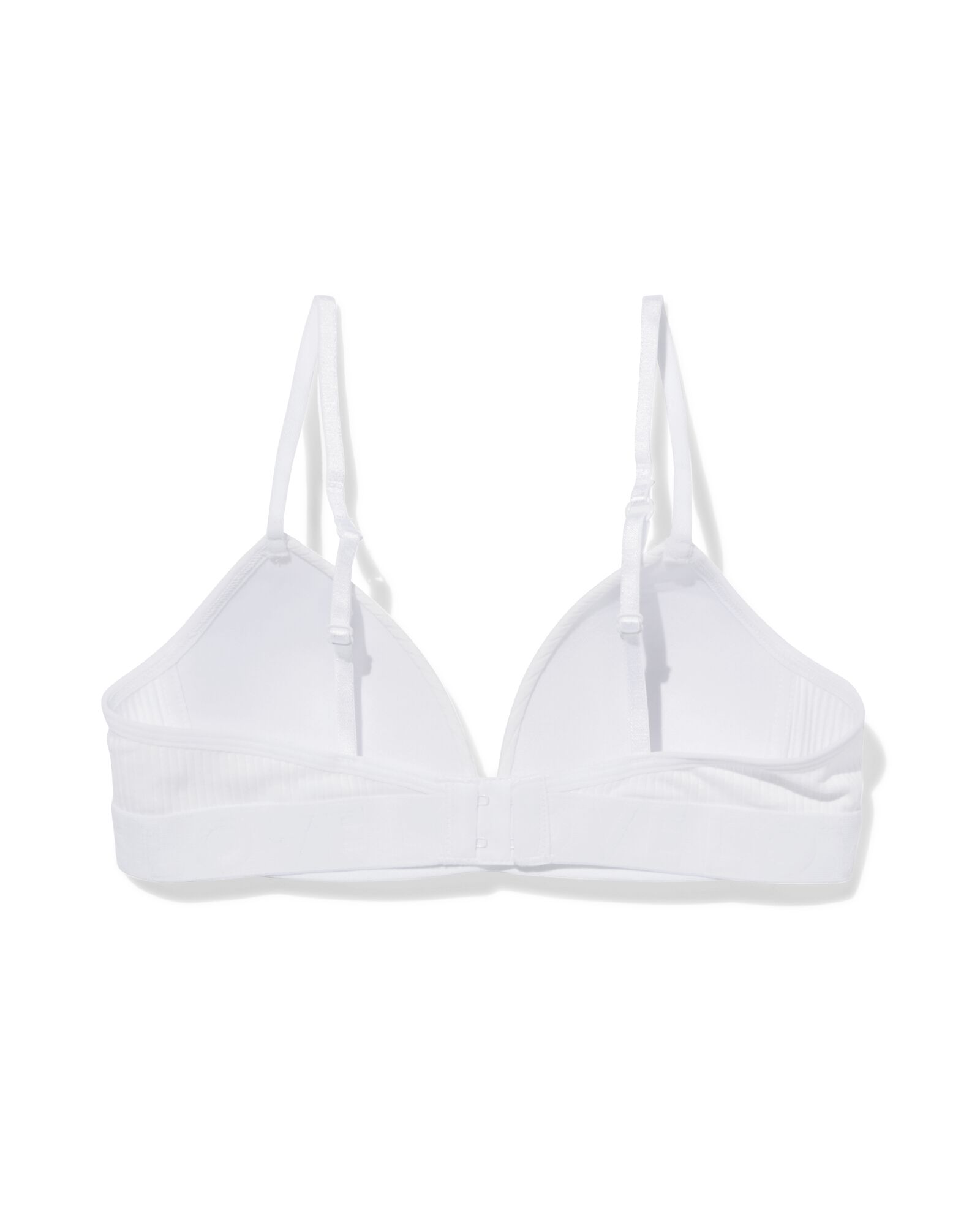 voorgevormde bh zonder beugel wit wit - 21900117WHITE - HEMA