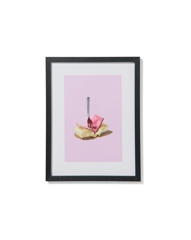 fotolijst 15x20cm hout dun - 13626078 - HEMA