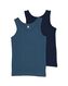 2er-Pack Kinder-Hemden dunkelblau 110/116 - 19280723 - HEMA
