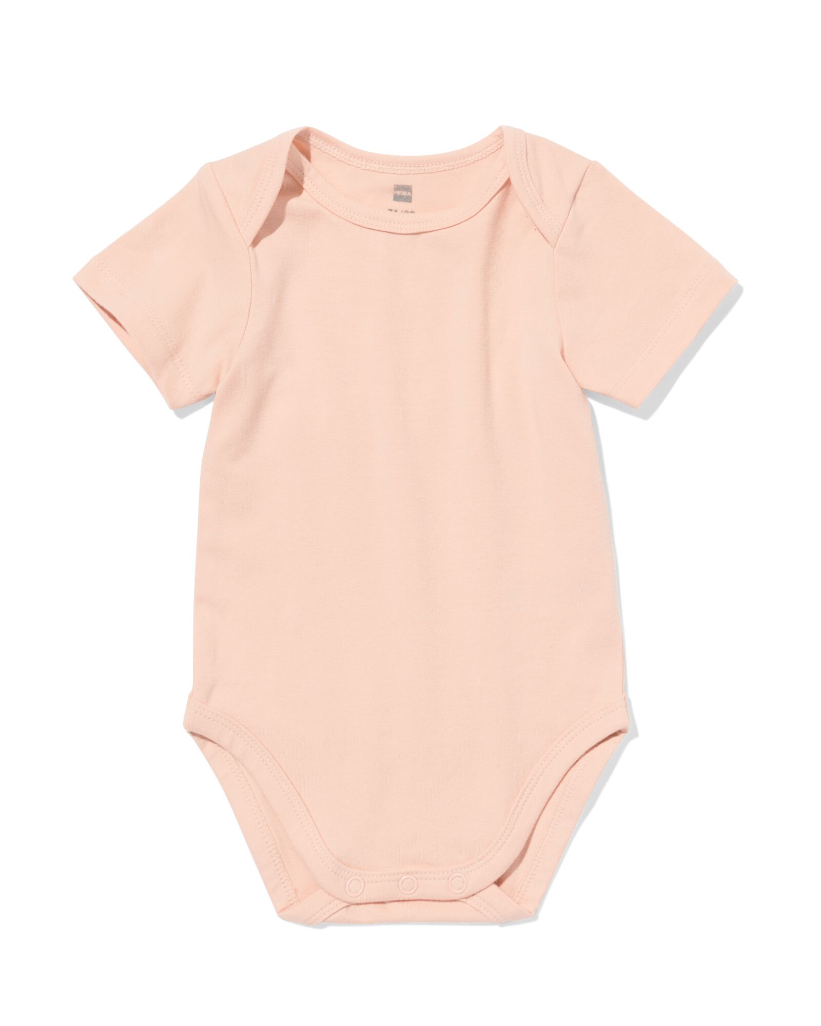 baby meegroei body roze roze - 33300360PINK - HEMA