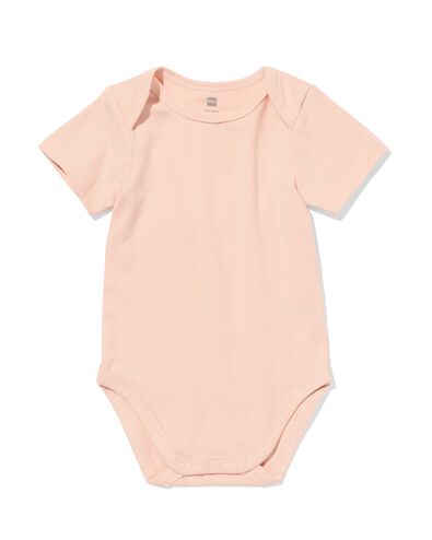 baby meegroei body roze roze - 33300360PINK - HEMA