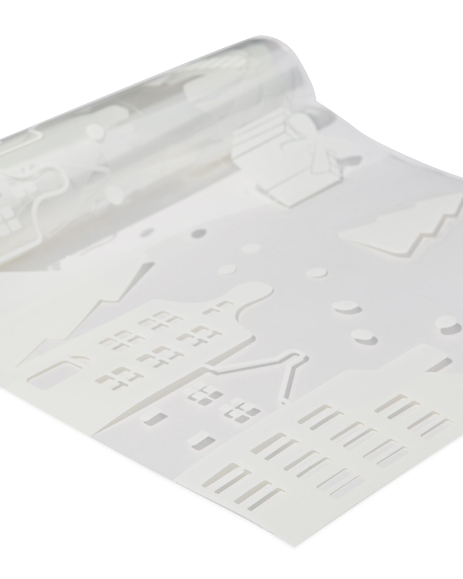 autocollants de fen&ecirc;tre en rouleau 100x25cm petites maisons - 25100214 - HEMA