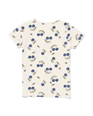 Kinder-T-Shirt, Blaubeeren eierschalenfarben eierschalenfarben - 1000031124 - HEMA