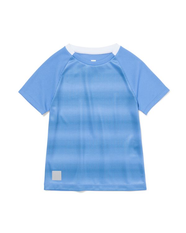 t-shirt de sport enfant  bleu bleu - 30600013BLUE - HEMA