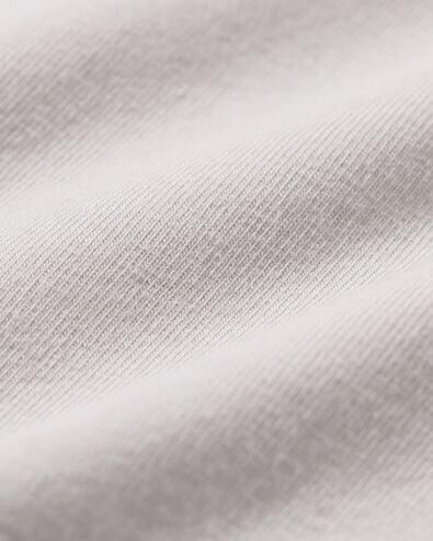 baby meegroei body lichtgrijs lichtgrijs - 33300260LIGHTGREY - HEMA