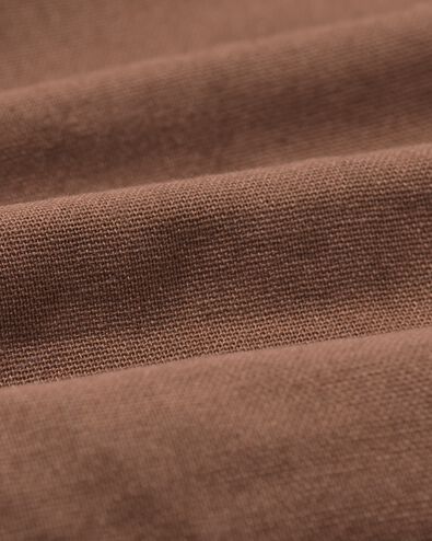 nappe 140x240cm coton marron fonc&eacute; - 5300163 - HEMA